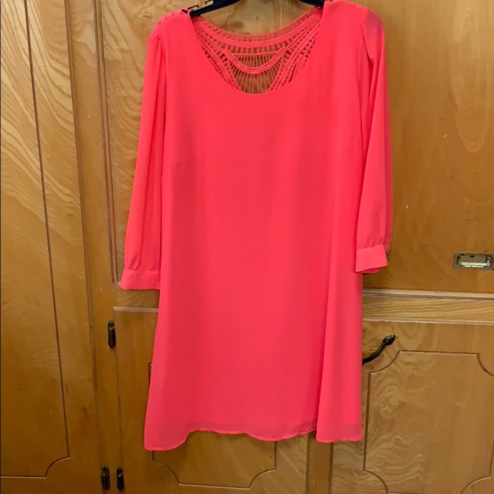 3/4 sleeve dress